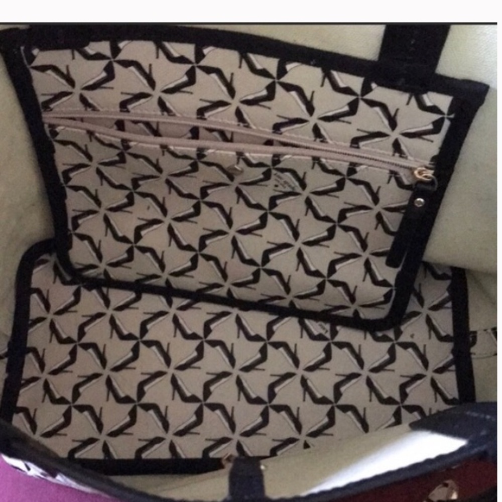 🌟Sale! ♠️Kate Spade Broome Street Pinwheel tote♠️ - Picture 2 of 6